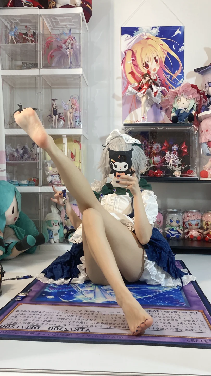 白栎Shirly - No.012 十六夜咲夜 [66P,10V-1.94GB] tg@simisebaisi 【丝足阁】004.webp